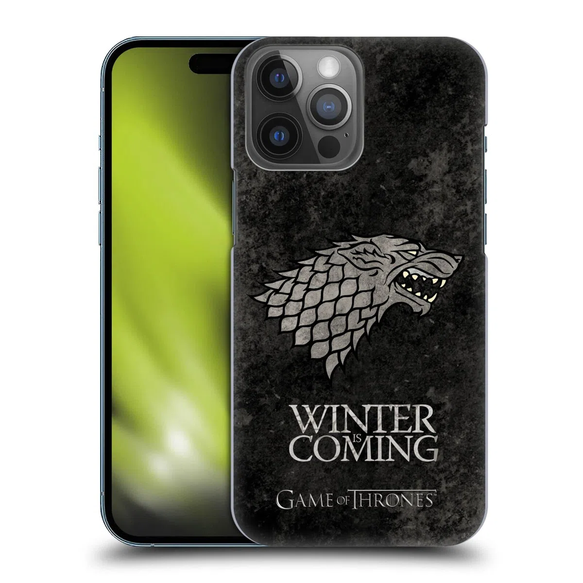 Head Case Designs Licenza Ufficiale HBO Game of Thrones Stark Sigilli Scuri Custodia Cover Dura per Parte Posteriore Compatibile con Apple iPhone 14 PRO Max