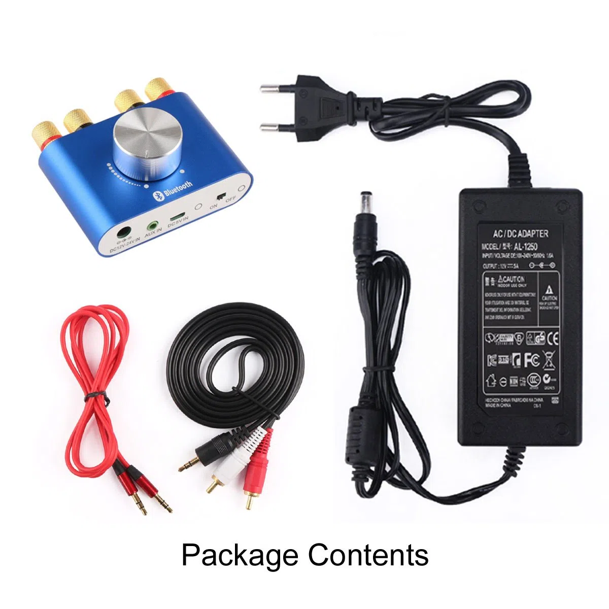 DollaTek TPA3110 30W * 2 Mini Stereo a Due canali Wireless Bluetooth Audio Amplificatore di Segnale Digitale Amplificatore di Potenza per Tablet PC Portatili Smartphone ect - Blu