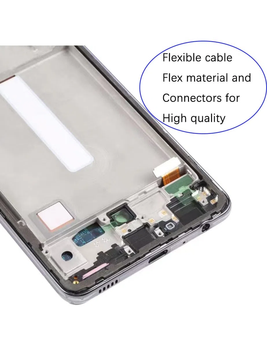 Schermo di ricambio per Samsung Galaxy A52s / A52 5G LCD Schermo TFT, Kit di parti di riparazione per display LCD touch digitalizzatore A526B A526W A526U A528B A528N (Senza lettore di impronte