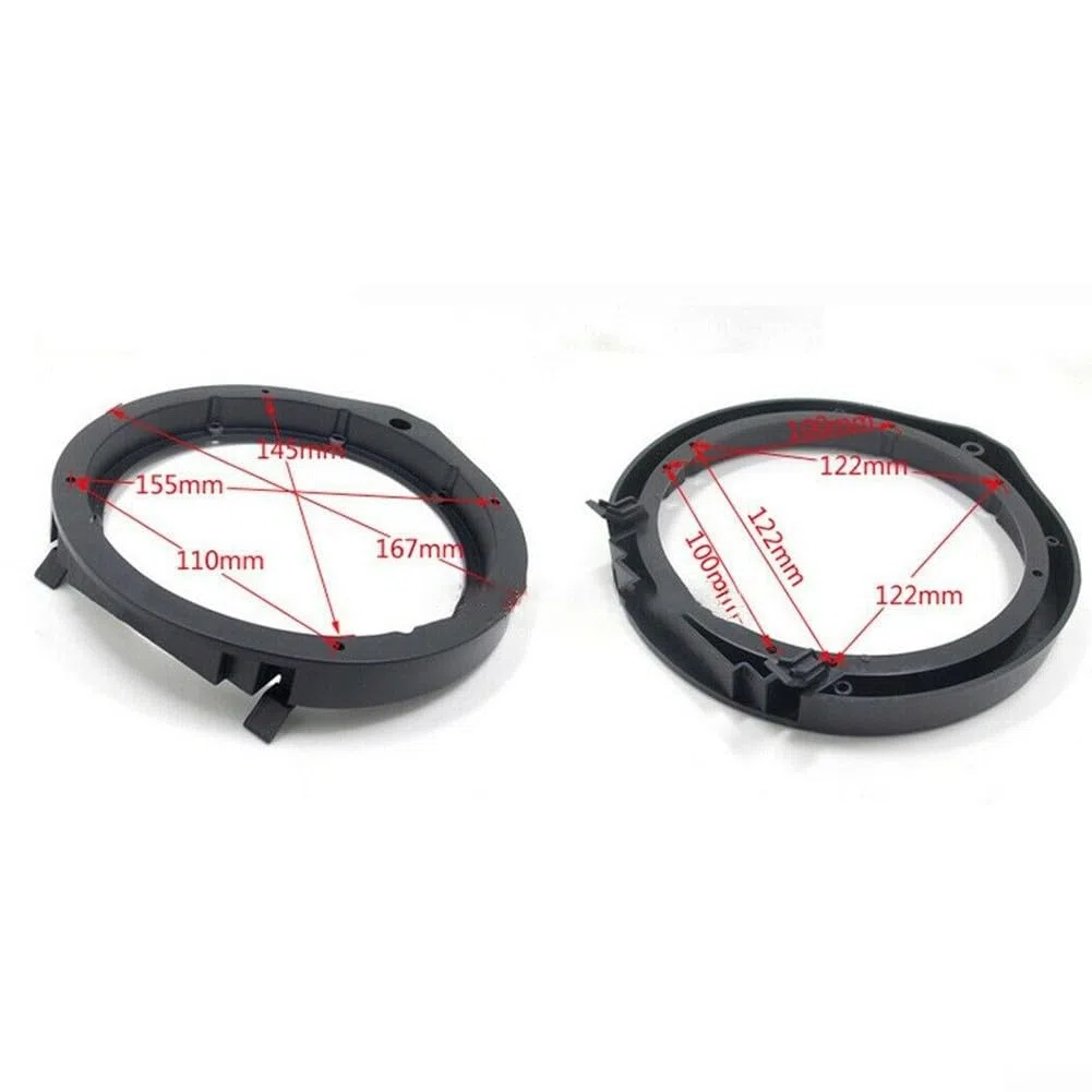 2 paia di adattatori per altoparlanti auto con cablaggio da 16,5 cm per altoparlanti per auto, kit A-dapter Bo-ard, schede adattatori per altoparlanti per Civic CR-V Odyssey CR-Z 2006-2017