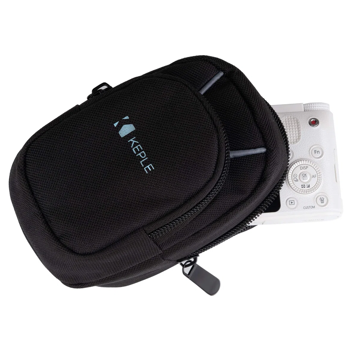 Piccola borsa per fotocamera a tracolla compatta compatibile con Panasonic Lumix DMC TZ60 TZ90 TZ95 TZ70 TZ80 TZ100 TZ200 LX100 LX10 LX10 LX5 SZ10 SZ1 TS200 ZS100 ZS80 ZS70 ZSSZSS70 ZSZS60 ZSS 50 ZS35