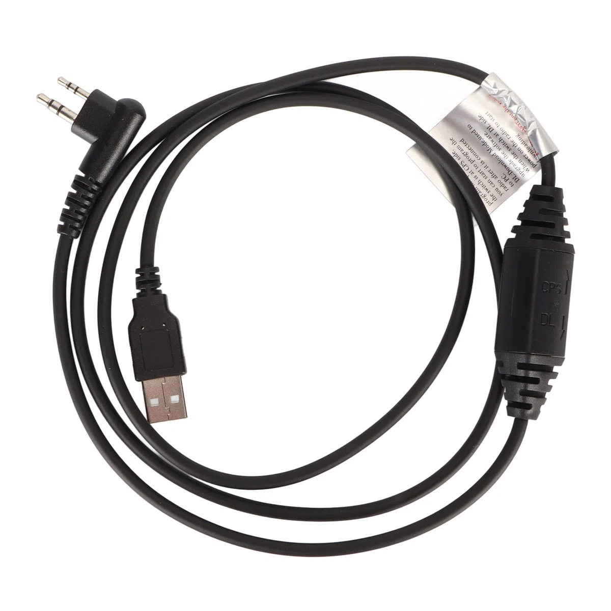 Cavo di Programmazione USB per Hytera PD500 PD502 PD505 PD506 PD508 Cavo di Frequenza di Scrittura Radio Plug and Play a 2 Vie, Flessibile e Durevole, Facile da Usare con