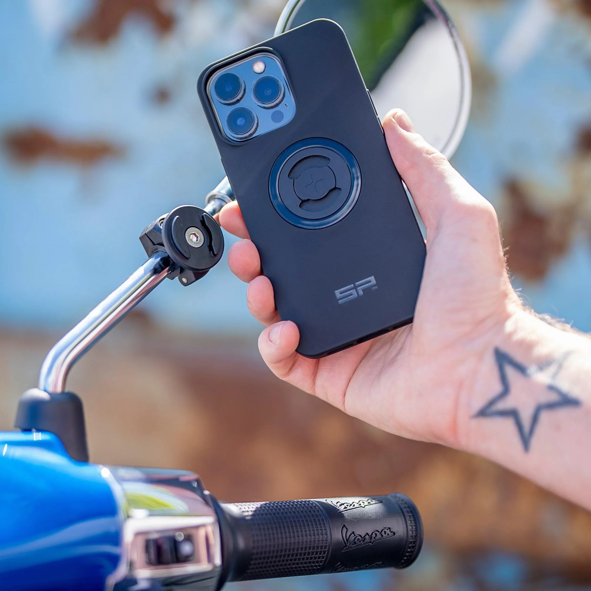 SP CONNECT Mirror Mount | SPC+ | Supporto Smartphone per Specchietto