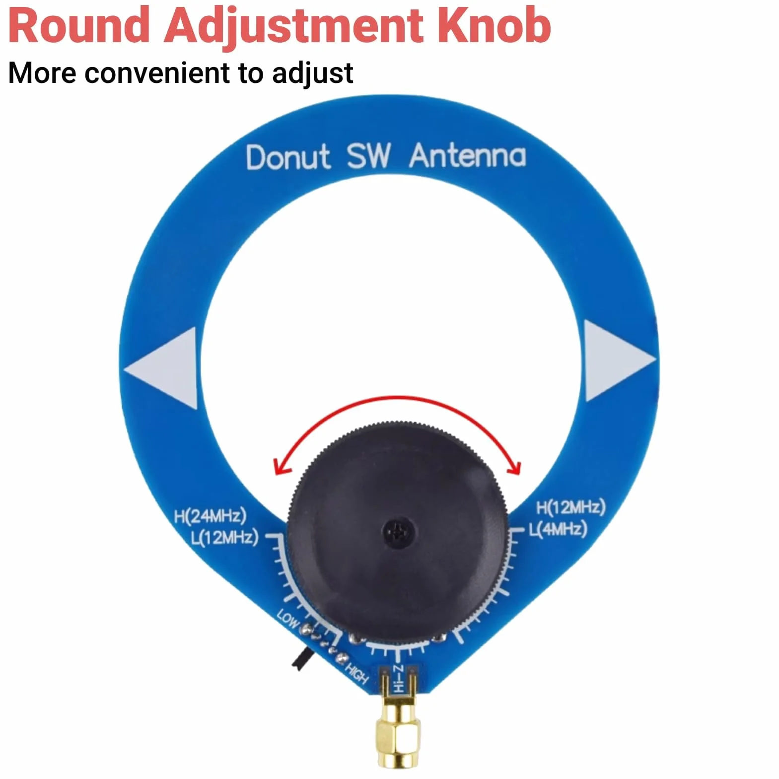 Antenna AM a Ciambella Portatile 2 Pezzi Antenna Mini Loop PCB per una Migliore Ricezione su Antenne Radio MW SW a Onde Corte