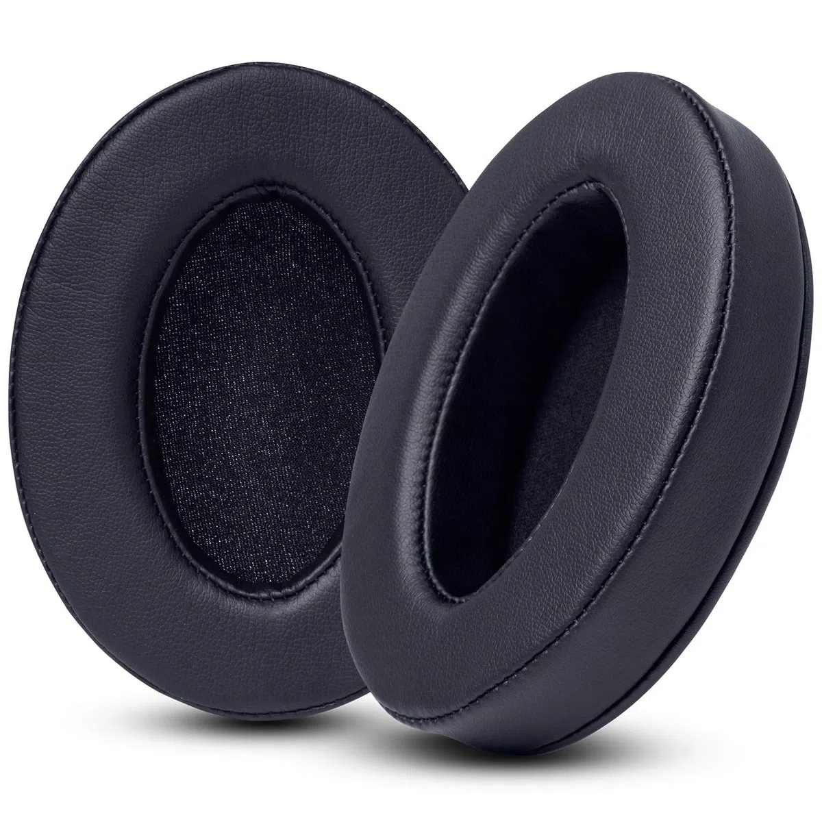 WC PadZ - I cuscinetti per eccellenza di Wicked Cushions - Compatibili con Audio Technica, HyperX, SteelSeries Arctis - Extra spesso - Apertura più ampia - Morbida memory foam | nero
