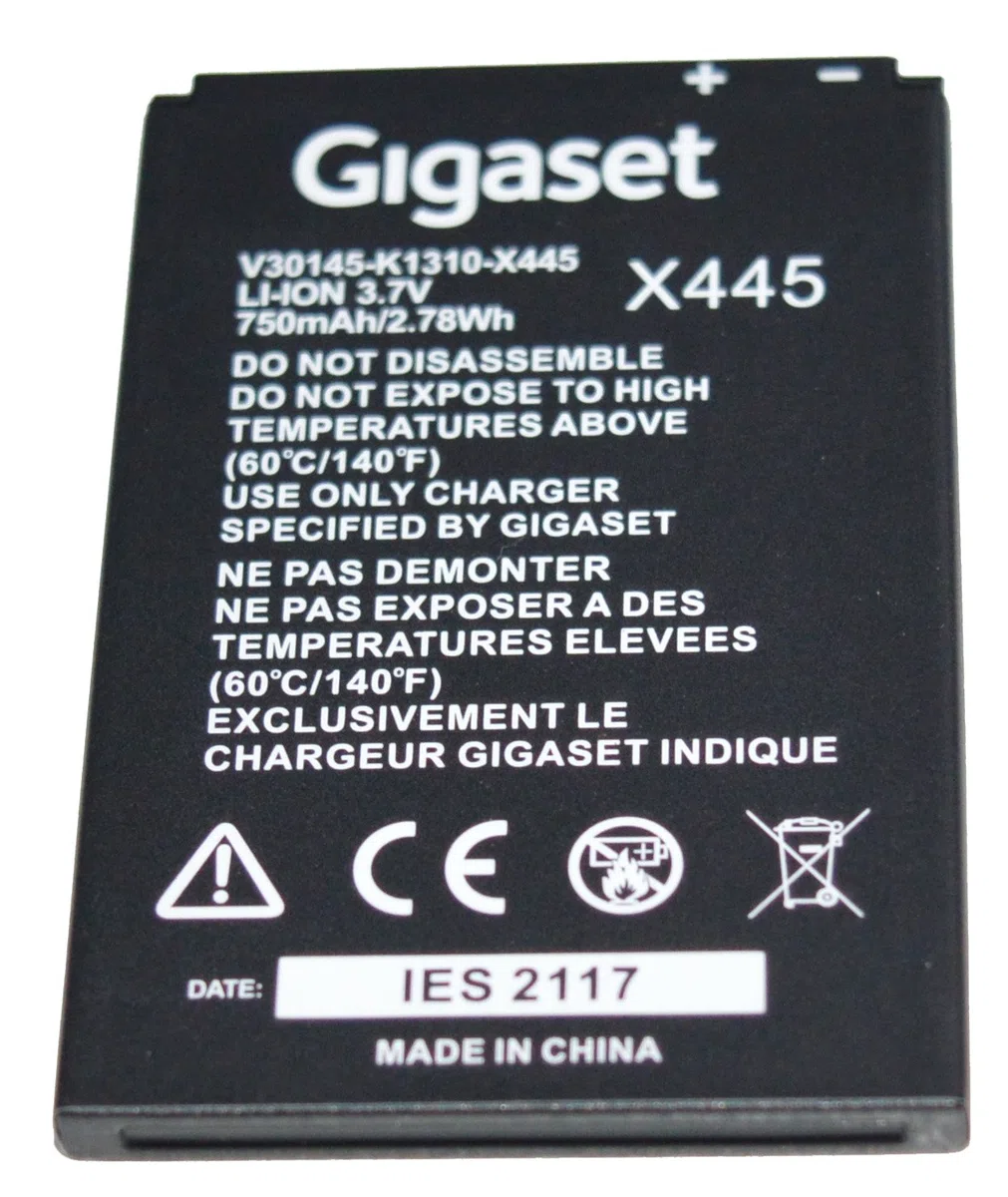 Gigaset Akku for OpenStage SL4 OpenScape SL5 Original Akku 750 mAh V30145-K1310-X445