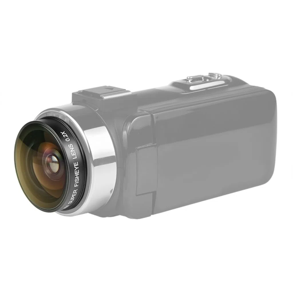 Obiettivo grandangolare 37MM 0.2x Fisheye per fotografia sportiva della macchina fotografica di azione