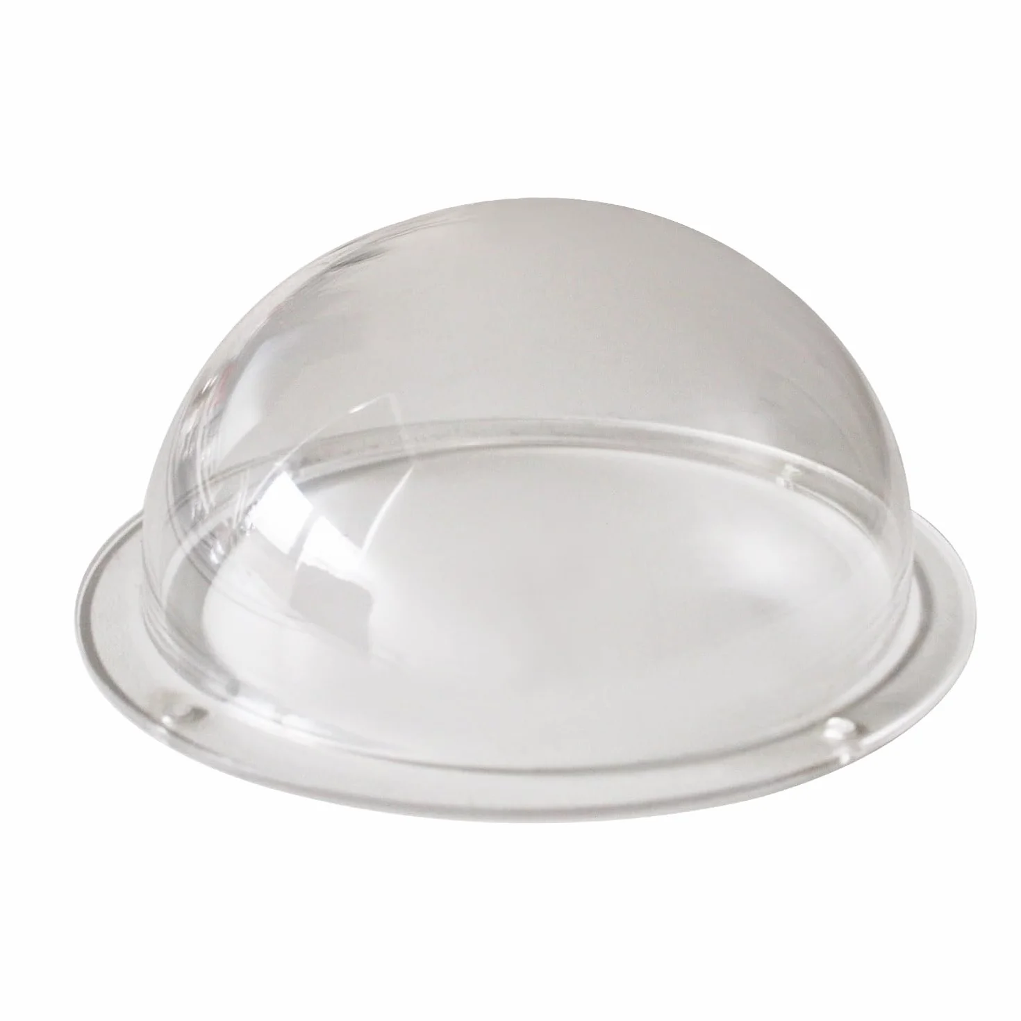 Copertura a cupola per telecamera di sicurezza esterna in acrilico trasparente antipioggia antipolvere semisferica sostituzione protezione videosorveglianza plastica dome copri (OD120mm H60mm)