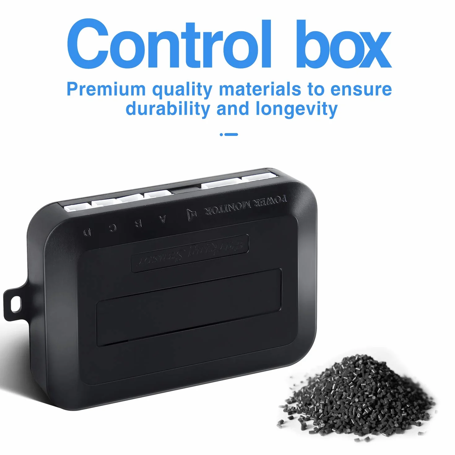Aolead Sensori Parcheggio Auto Kit 4 Sensori Radar (Nero)