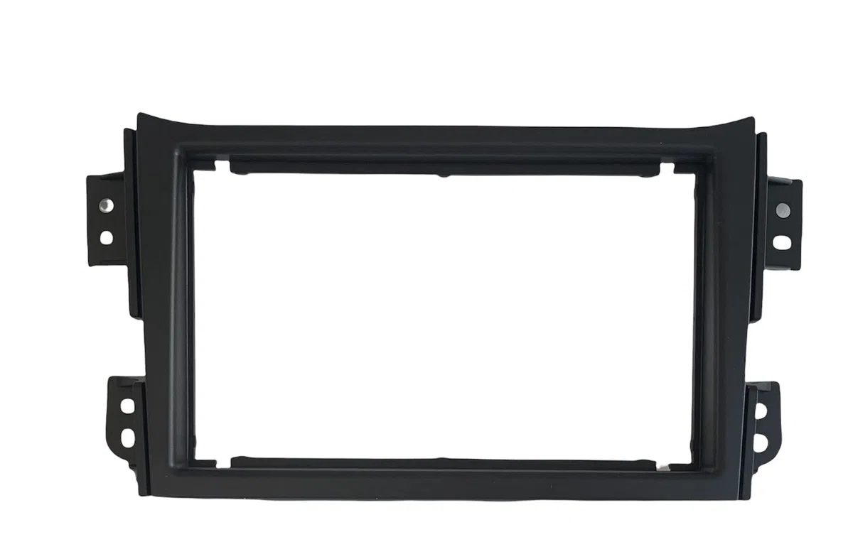 Mascherina telaio autoradio Adattatore stereo 2 doppio Din compatibile per Suzuki Splash Opel Agila 2008> Grigia MS350/ST