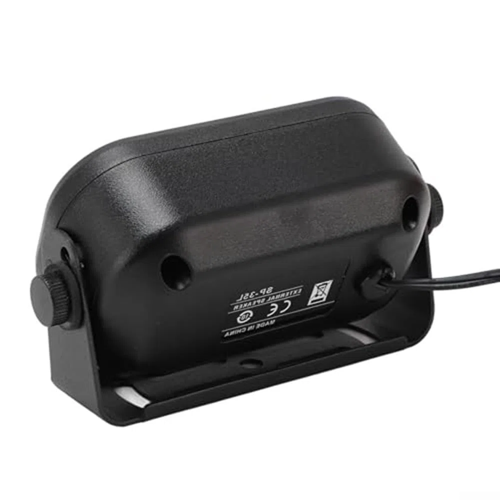 Altoparlante esterno SP-35 per Icom IC-2730 ID-5100 ID-4100 IC-7100 IC-718, potenza nominale 4 Ohm 5 Watt, cavo da 2 metri per una facile installazione in spazi ristretti
