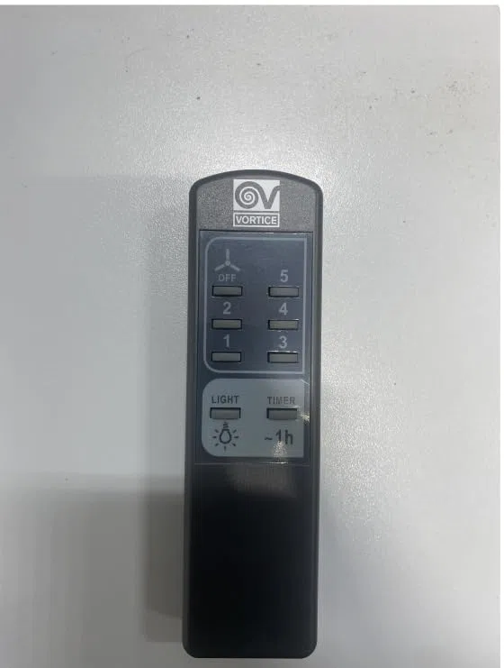 TELECOMANDO VORTICE TELENORDIK 5T TRASMETTITORE MICR.PROC. SOLO PER MODELLI 5 VELOCITA'