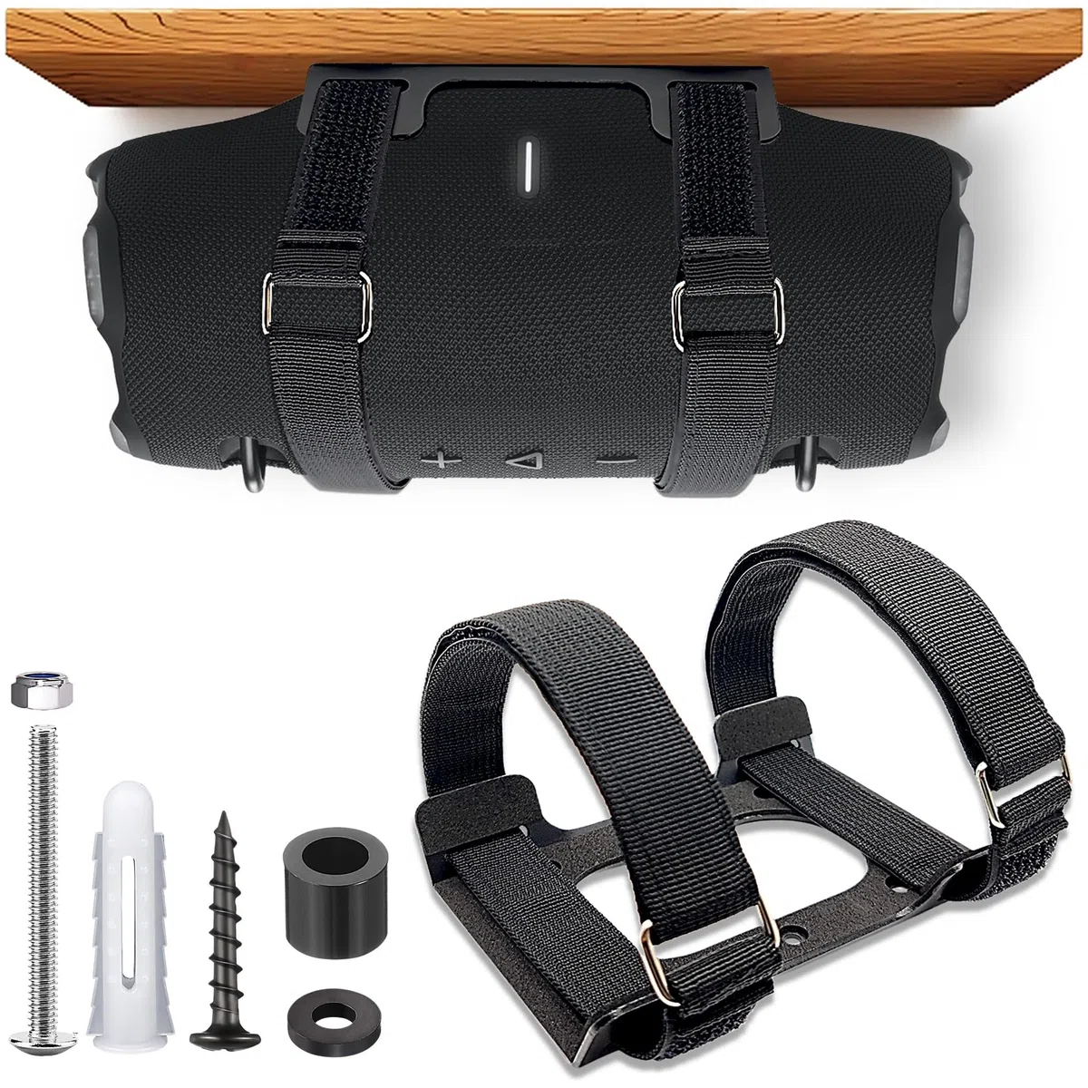 Supporto da parete in metallo compatibile per jbl Xtreme 4 altoparlante portatile per jet ski/motoslitta/barca/PWC, supporto sicuro da parete con cinghia regolabile per jbl xtreme 3/xtreme 2 per
