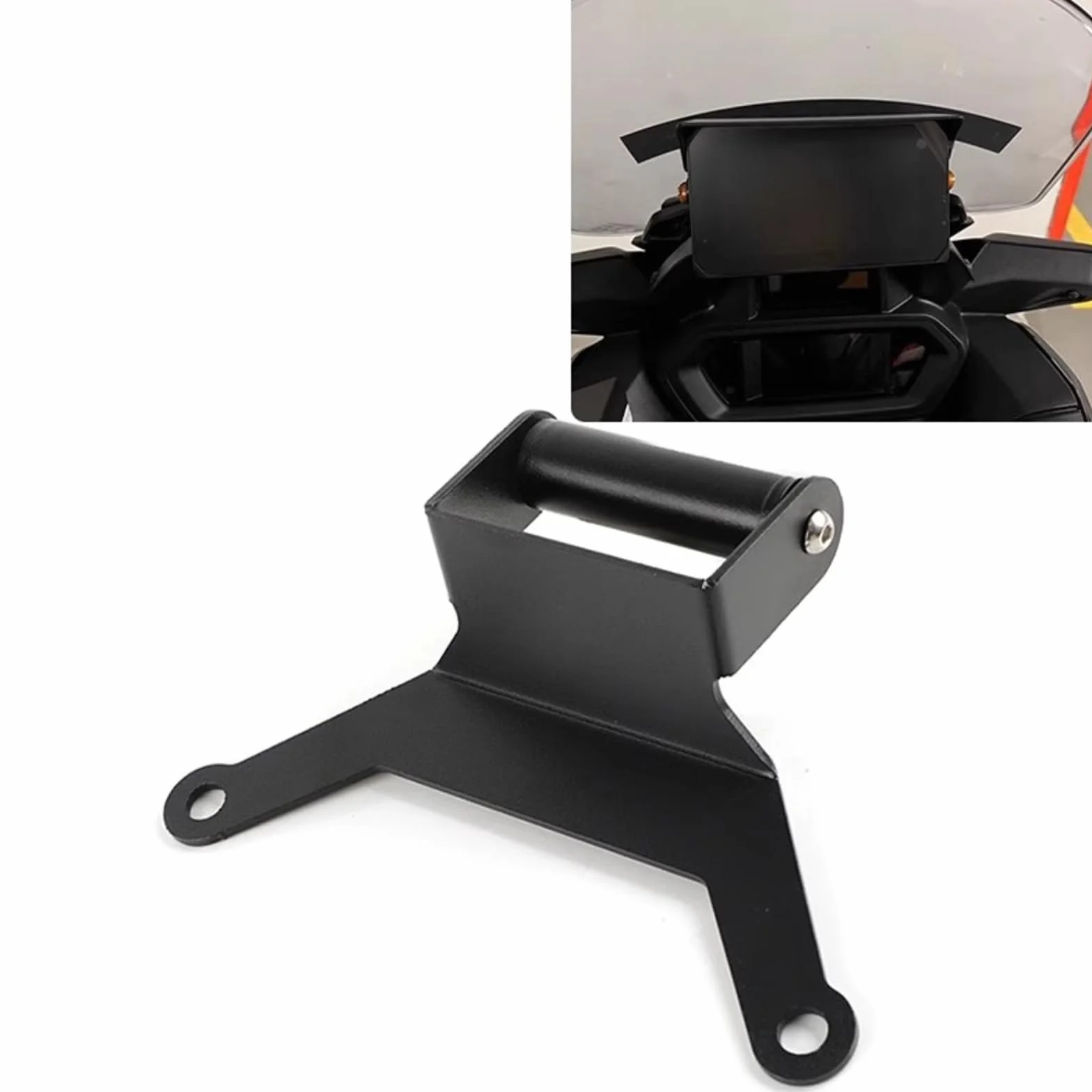 Supporto per navigatore Porta Cellulare per Moto,Supporto gps moto,ricambio in alluminio di precisione lavorato a CNC per Xmax 250/300/500 2018‑2021