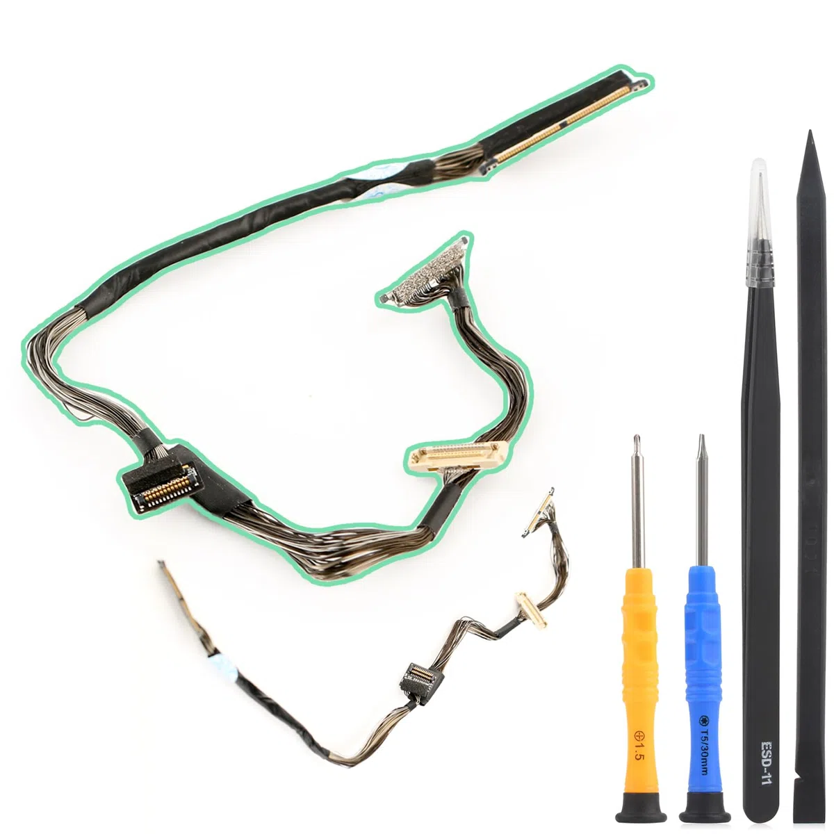 Cavo Segnale PTZ Gimbal per DJI Mini 3 PRO/Mini 3 Gimbal Camera Signal Cable per DJI Mini 3 PRO Cavo PTZ Gimbal for Linea con 4 Attrezzi Parts