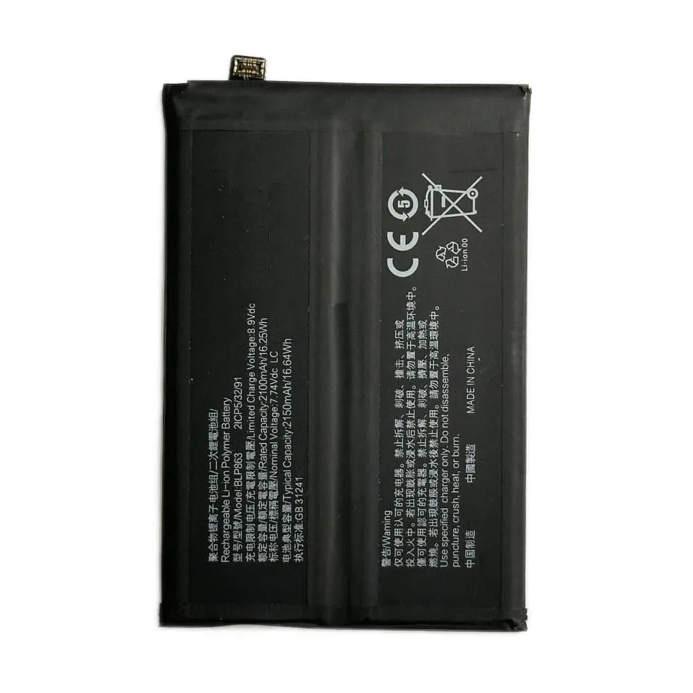 Batteria di ricambio Premium per Oppo Reno 6 5G - 4300mAh - Qualità identica al modello BLP863 con kit di riparazione 10 Strumenti