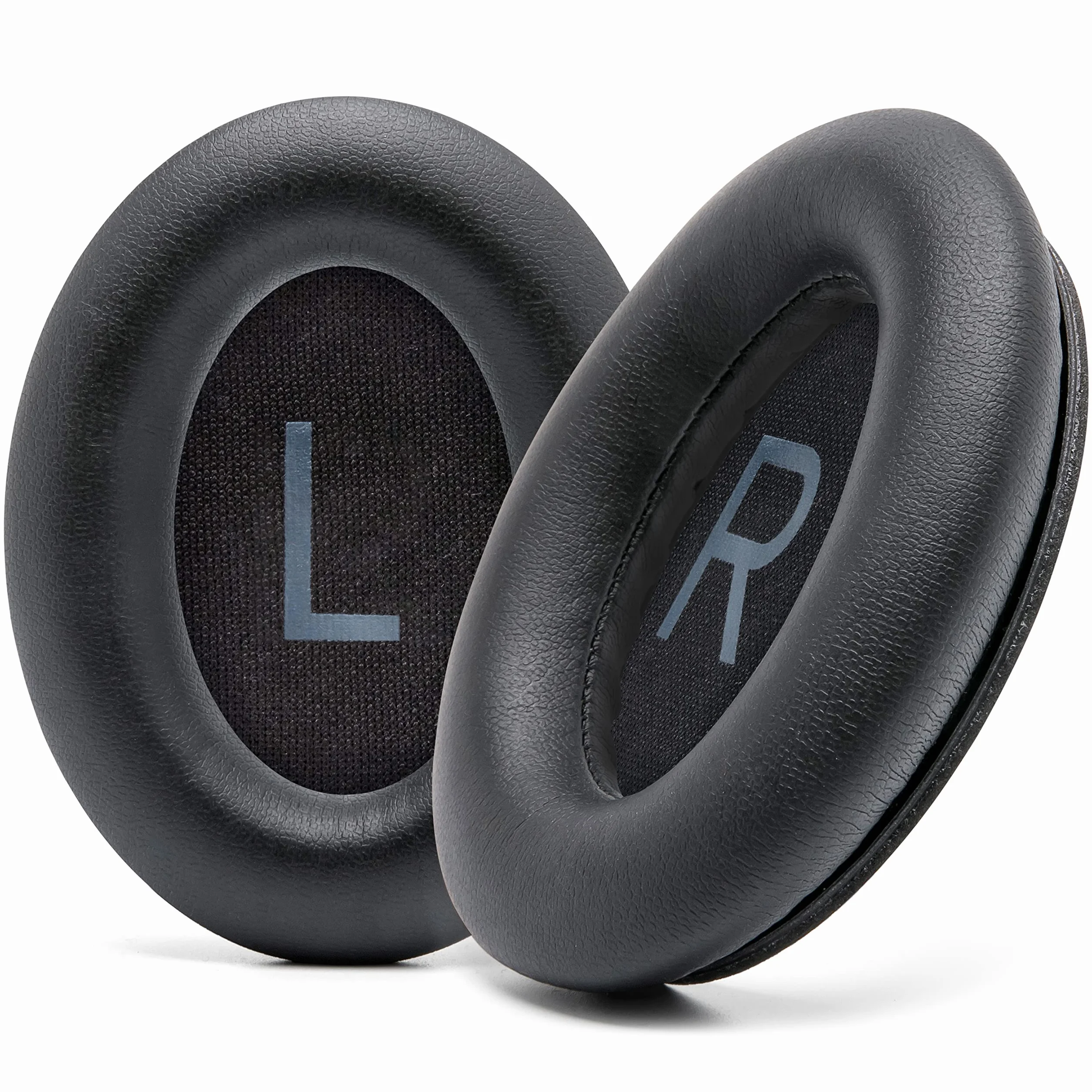 WC PadZ QC45 - Cuscinetti auricolari per Bose QuietComfort 45 / QuietComfort Se/QuietComfort Wireless, realizzati da Wicked Cushions | Cuscino extra spesso | Black