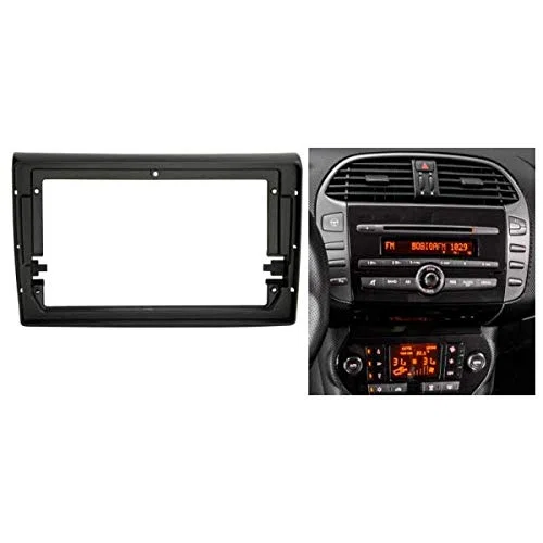 Sound Way Kit Montaggio Autoradio Mascherina Adattatore 9" Pollici Compatibile con Fiat Bravo 2006-2018