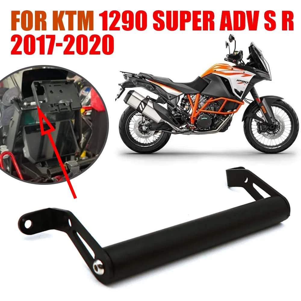 Supporto per piastra di navigazione GPS per 1290 Super Adventure S R 2017-2024 Tiger 800 2018-2020 Accessori