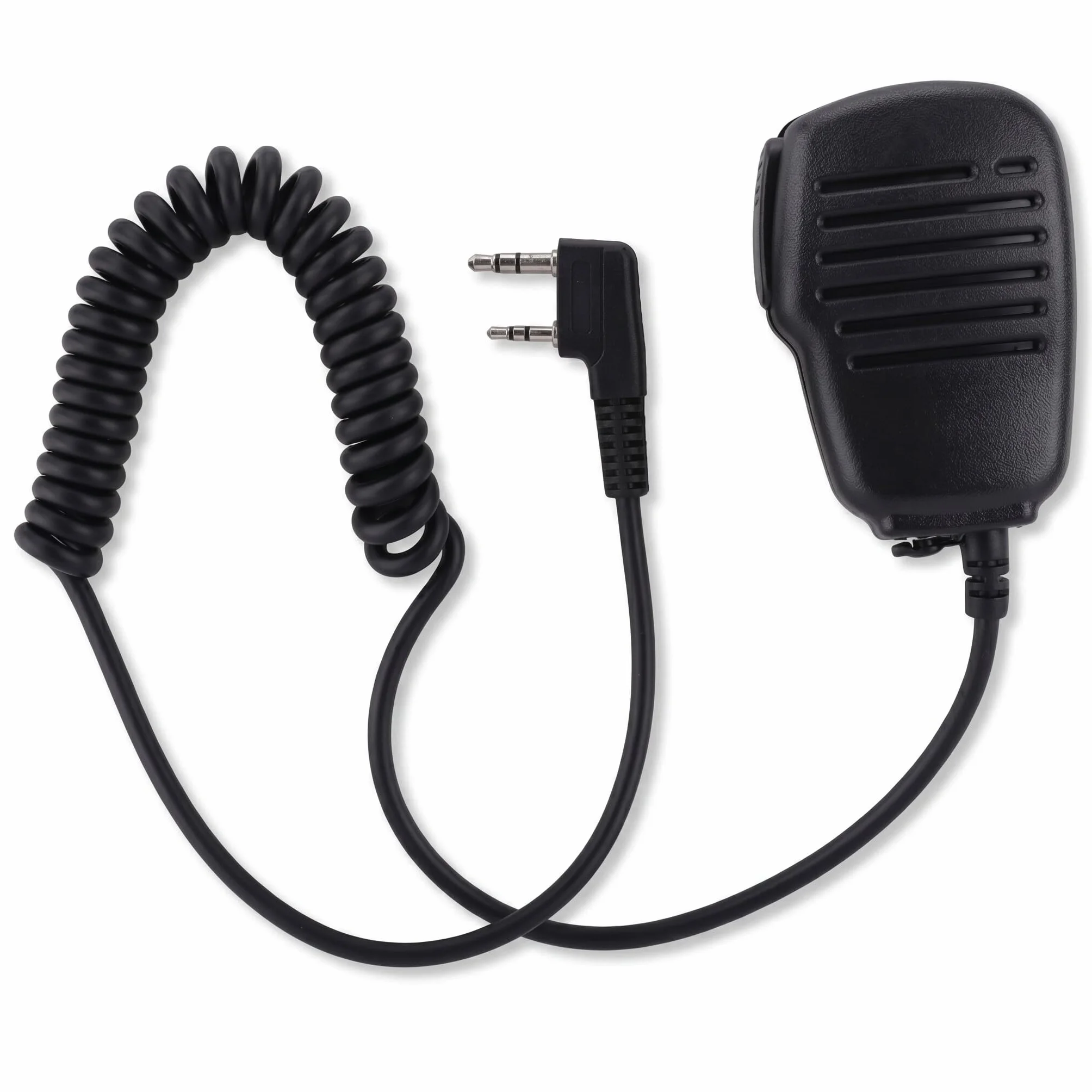 Microfono Altoparlante Walkie Talkie, Impermeabile Mini Altoparlante PTT palmare 2 Vie Mini Altoparlante Radio Esterna per UV5R 888S / /TYT