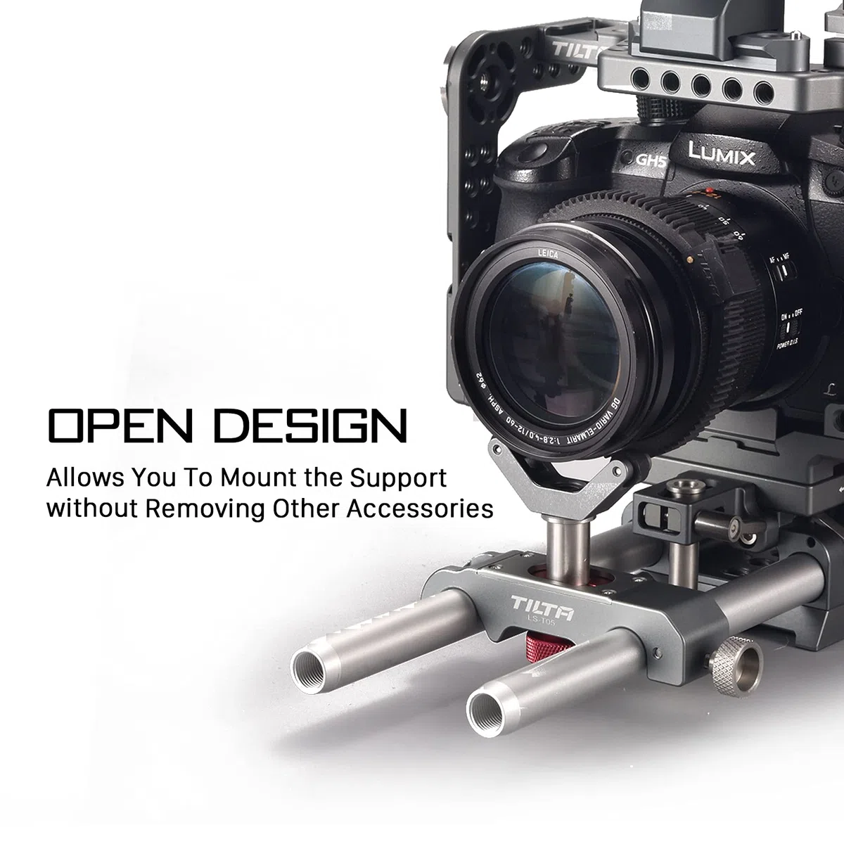 Tilta LWS Asta di supporto per obiettivo da 15 mm LWS LS-T05