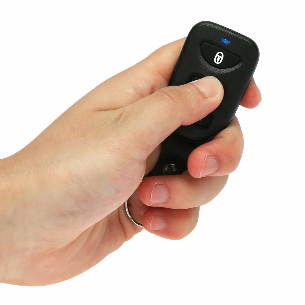 Shkalacar Porta Sistema Telecomando Auto, Chiusura Centralizzata Auto Universale Centrale Box Car Kit con Il Tasto del Tronco di Rilascio Per Auto Senza Chiave