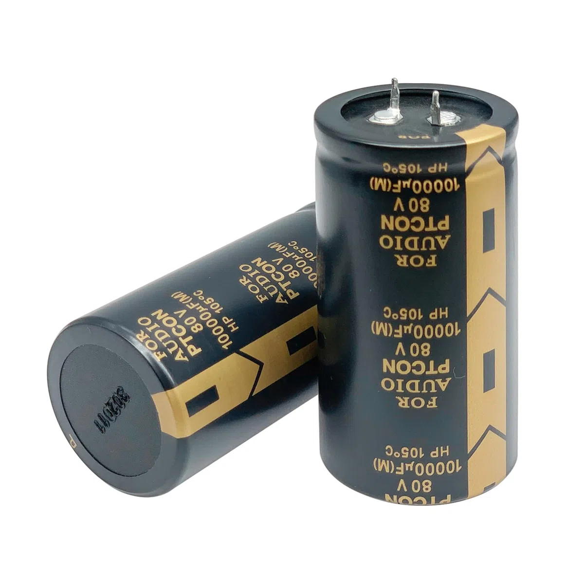 Condensatore elettrolitico a scatto, 80 V, 10000 UF, 35 x 70 mm, filtro amplificatore di potenza, condensatore elettrolitico per auto, 2 pezzi