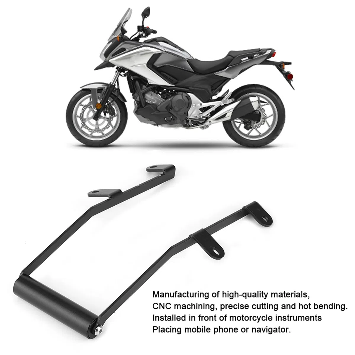 Supporto GPS per Moto HONDA NC750X 2016-2020, Staffa di Navigazione per Telefono GPS