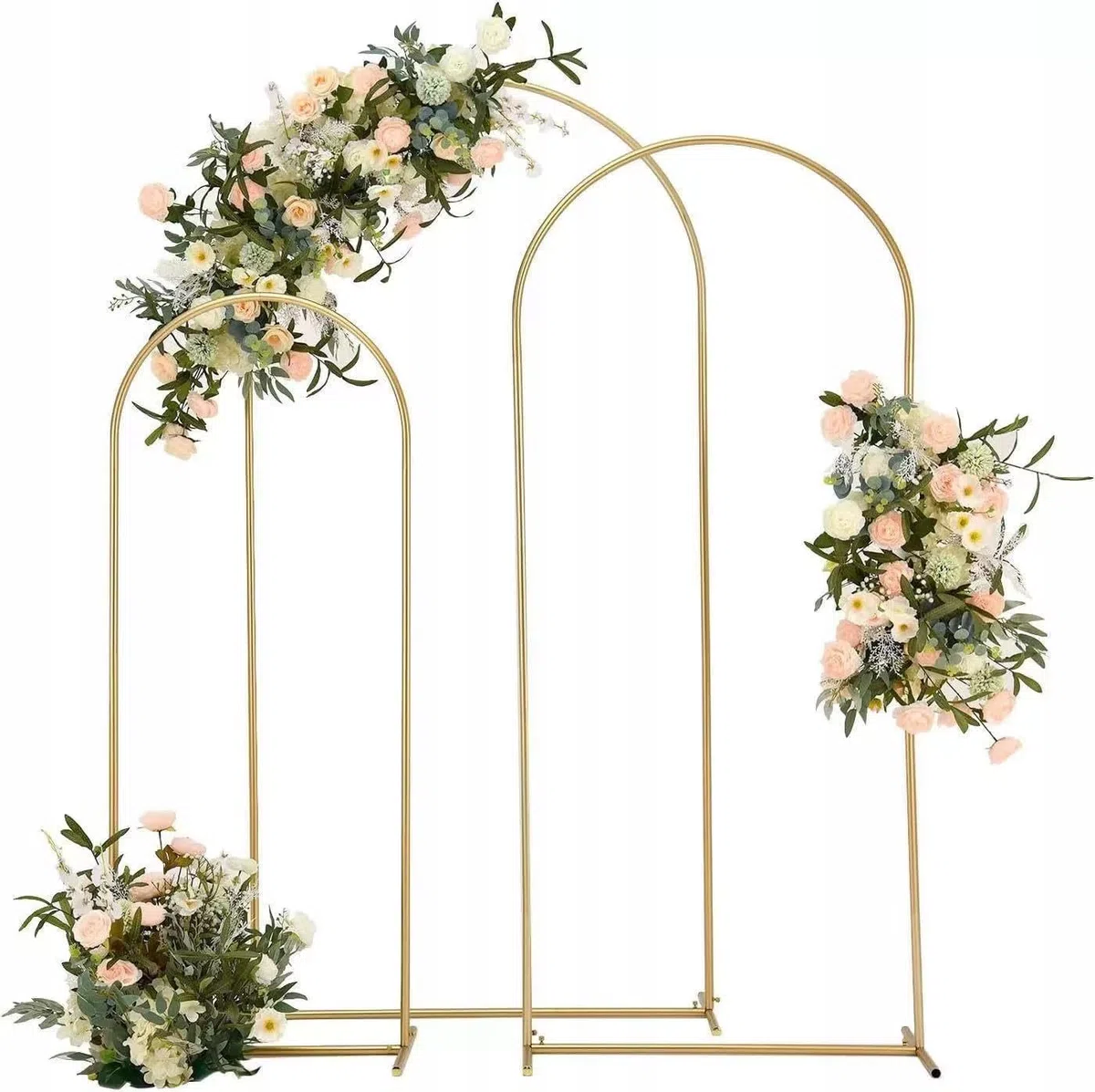 1 x 2 m supporto per arco da parete per palloncini sfondo fotografico COMUNIONE Wedding Rack 2 m pesi