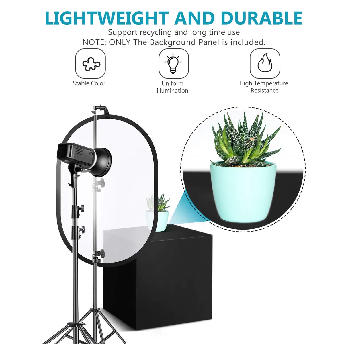 Neewer Fotografia Studio di Luce Riflettore Pop-out Pieghevole Diffusore Morbido Disc Panello con Custodia da Portare per Studio e Ritratto Outdoor Fotografia Prodotto Ripresa Video(23,6x35")