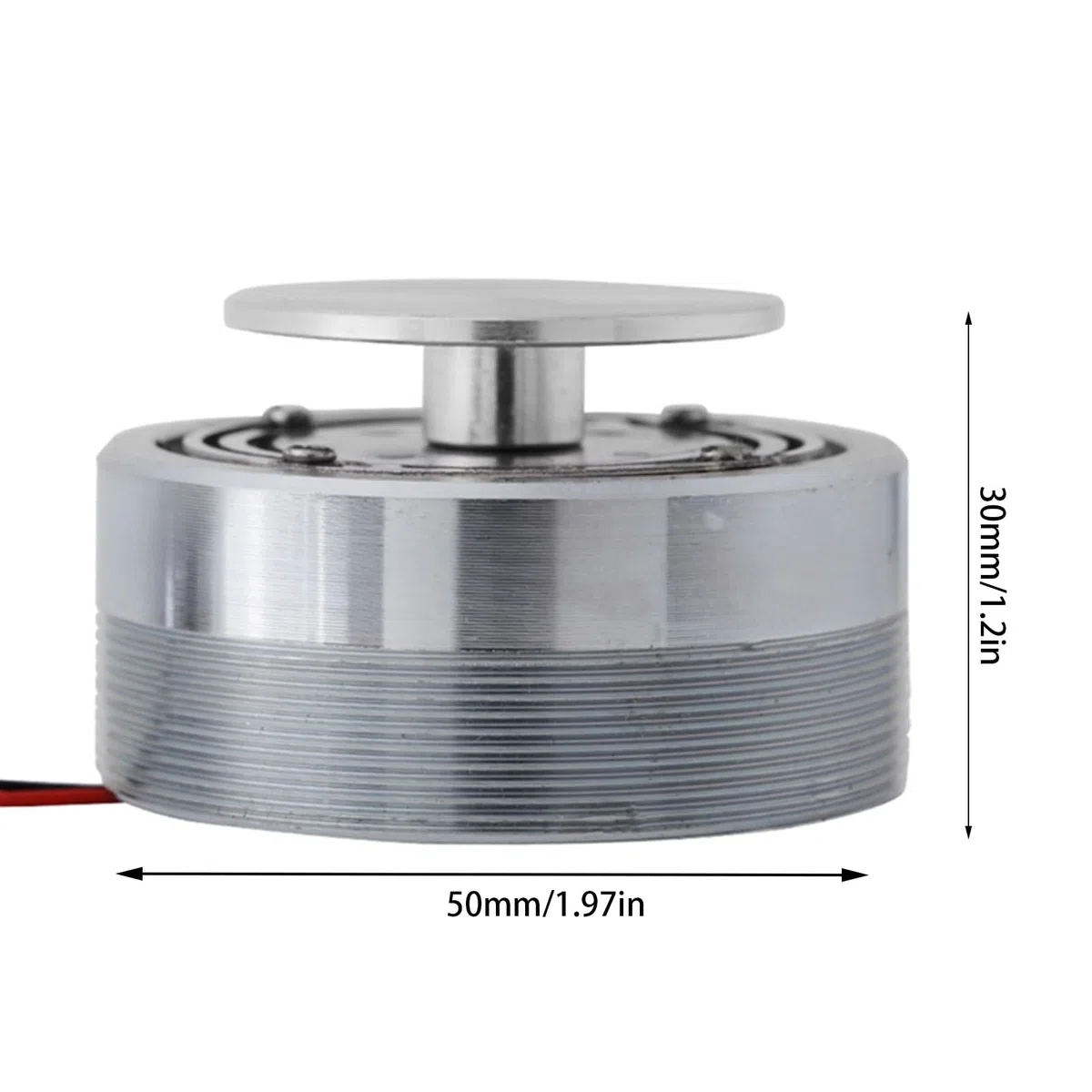 FTVOGUE Altoparlante a Vibrazione a Basso Rumore da 50mm a 2 Pollici con Tutte le Frequenze(4 Ω 25 w)