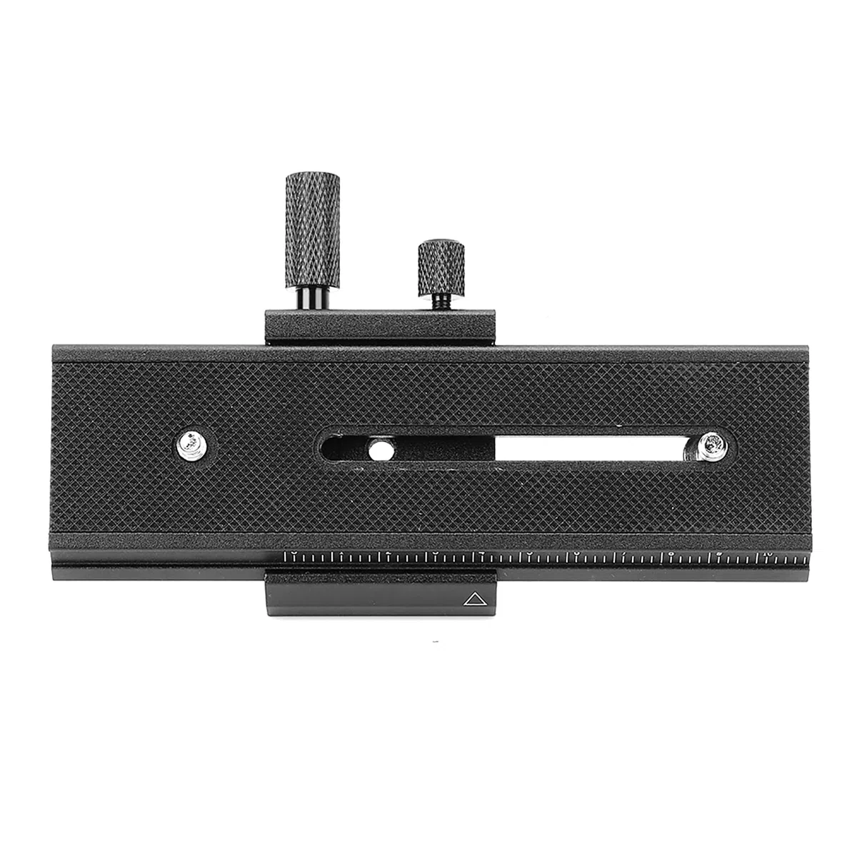 Slider da 11 cm, cursore per guida di messa a fuoco macro a 2 vie con montaggio a vite per guida della fotocamera 1 4" per riprese ravvicinate universale per fotocamere DSLR