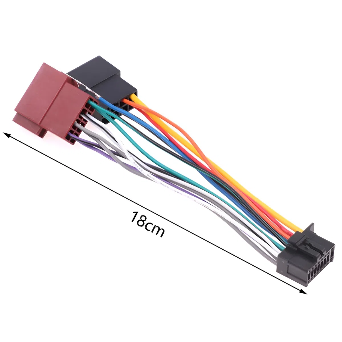 Sound Way Fascio Cavi Adattatore Connettore ISO compatibile con Autoradio Pioneer 16 pin 23 x 10 mm prodotte dal 2003