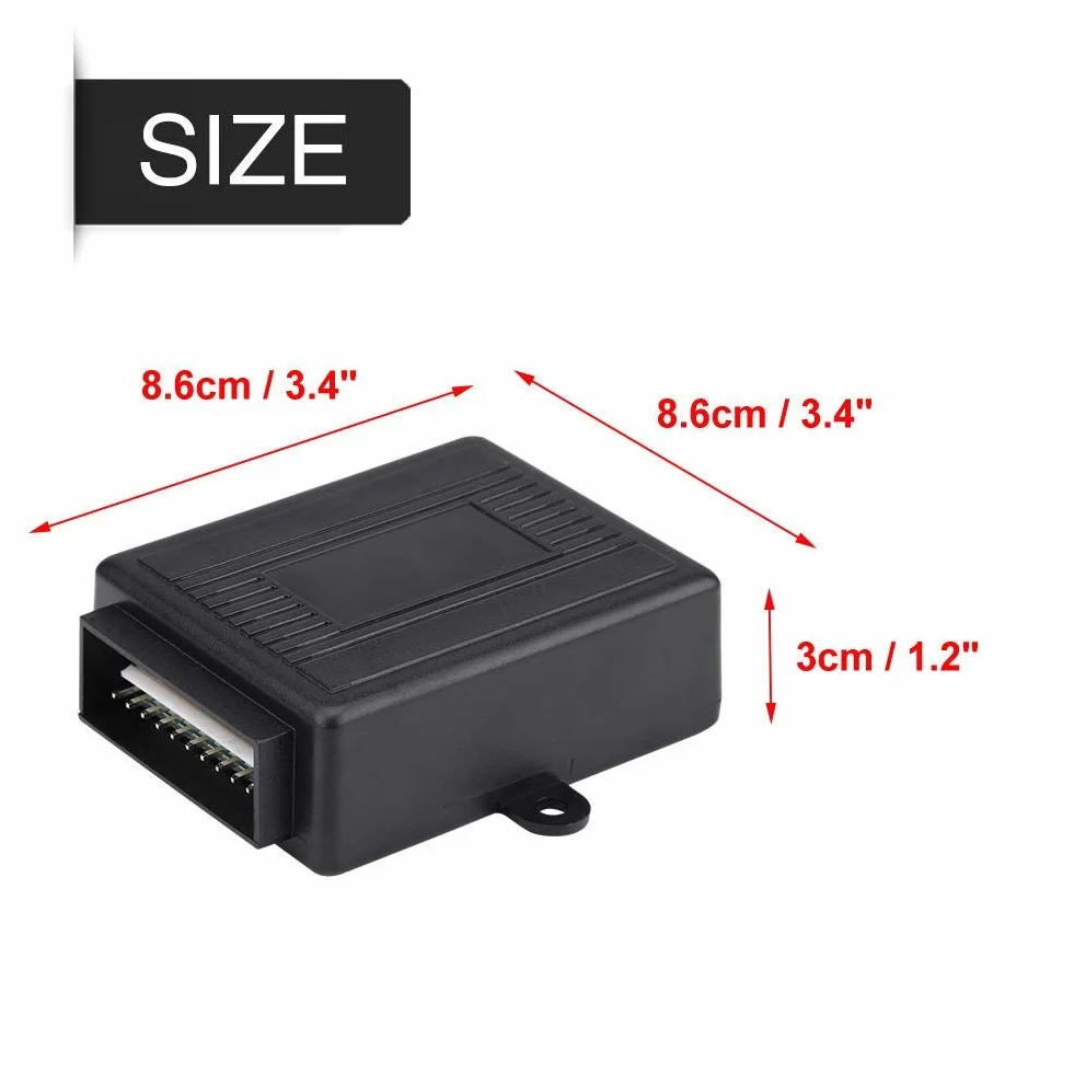 Kit di Accesso Senza Chiave per Auto - Sistema di Blocco Porta con Telecomando per Chiusura Centralizzata
