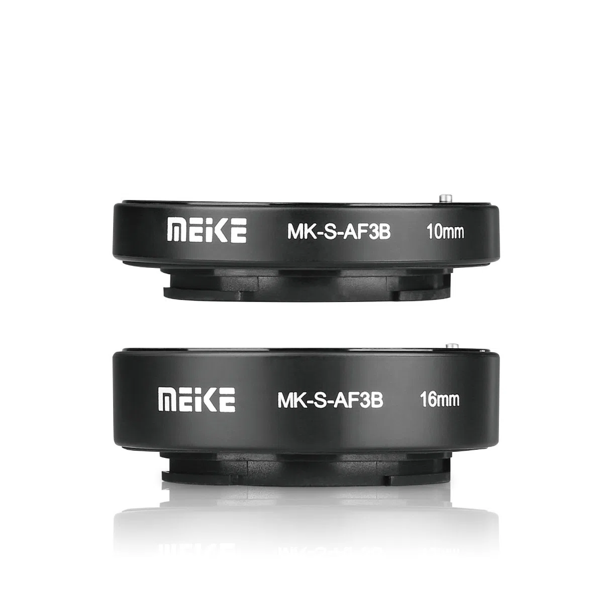 Meike MK-S-AF3B Tubo di prolunga in plastica autofocus 10mm 16mm per Sony NEX 3 NEX 5 NEX 6 A6000 A6100 A6300 A6400 A6500 A6600 A7 (10mm +16mm)