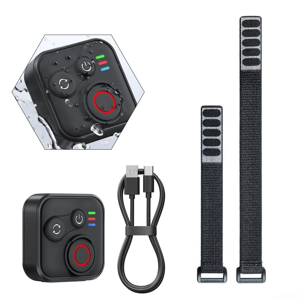 Telecomando GPS per Insta360 X5/X4/X3/One X2/Go 3S/GO 3/Ace Pro 2/Ace Pro/Ace/One RS/One R, raggio di controllo remoto wireless 50 m