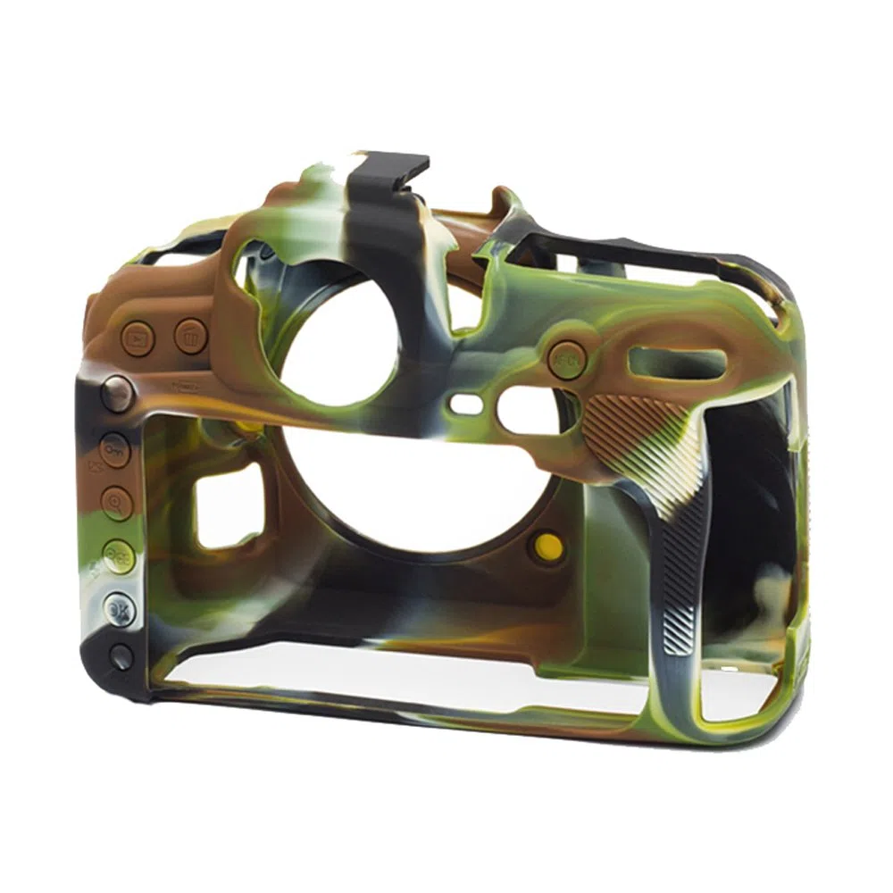 easyCover silicone custodia protettiva per fotocamera Nikon D500 (camuffare)