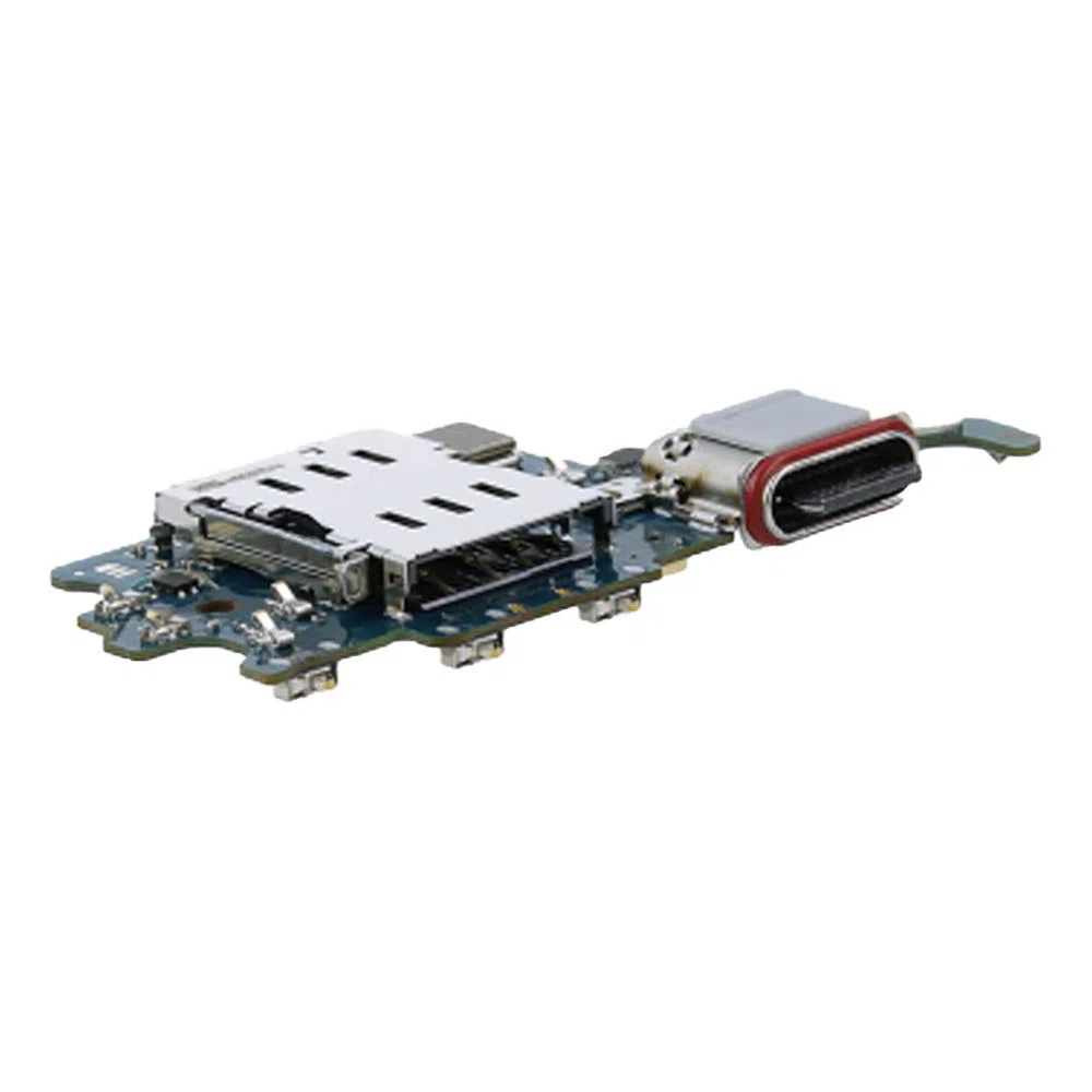 MMOBIEL Connettore Dock Compatibile con Samsung Galaxy S21 5G 2021 - Presa di Ricarica USB C - Audio Jack/Microfono/Antenna di Ricambio - Incl. Cacciaviti