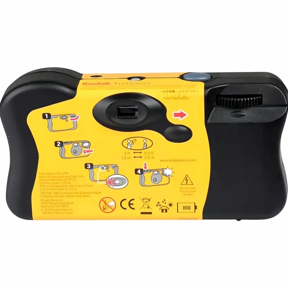 Kodak funsaver, fotocamera usa e getta 27 foto