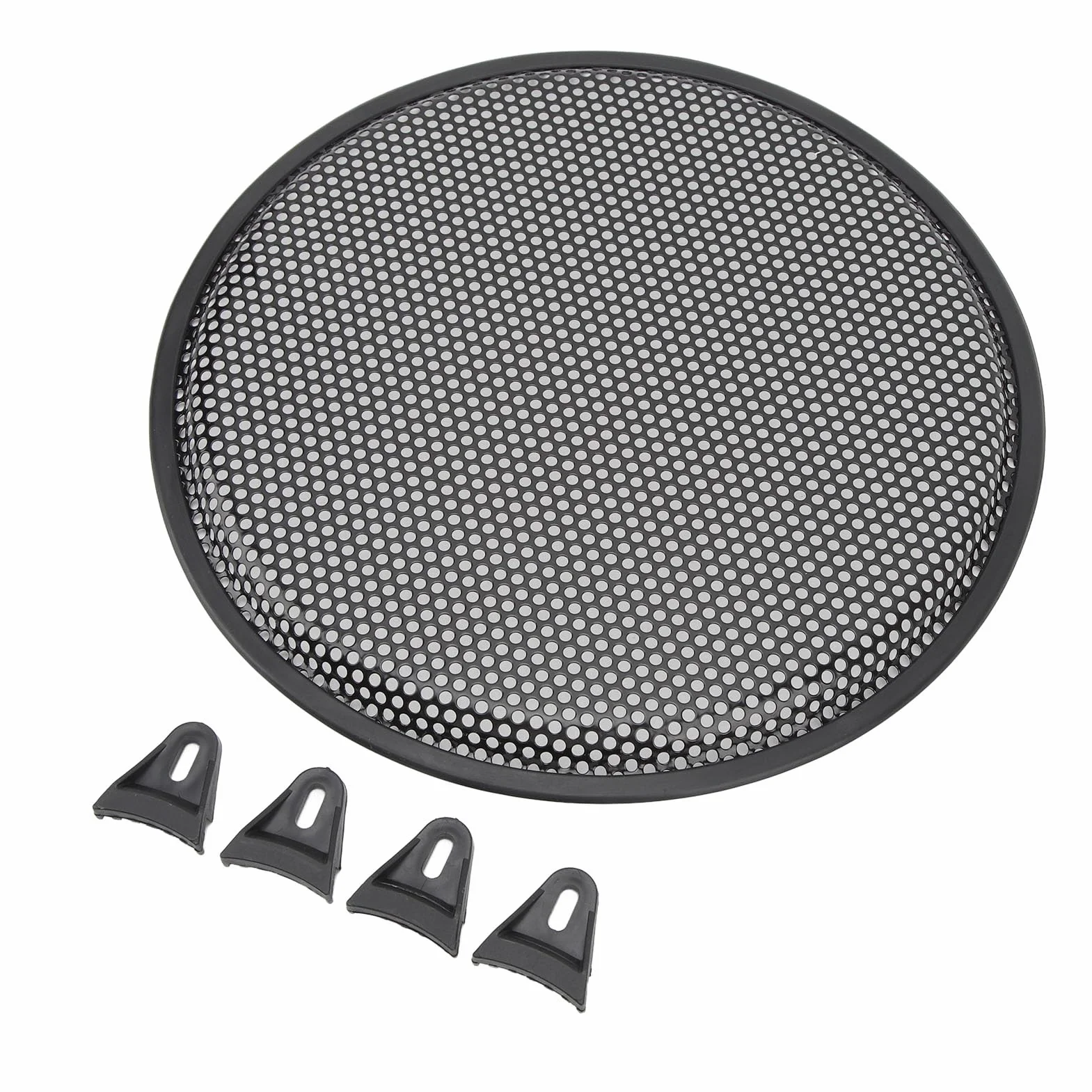 Ferro da Stiro per Copertura Griglia Altoparlante Subwoofer da 12 Pollici, Protezione Protettiva in Rete Audio per Camper con vestibilità Universale