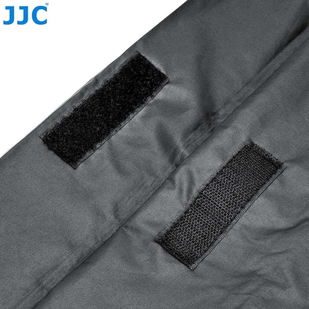 JJC Borsa fasciatoio per camera oscura 58 x 60 cm, doppio strato in tessuto antistatico a prova di luce, borsa con cerniera e guanti, 35 mm 120 formato negativo pellicola fotografia camera oscura