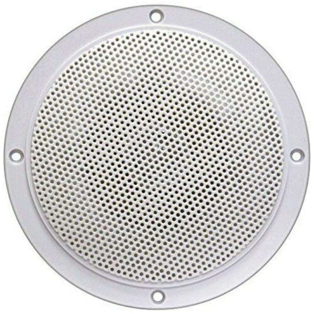 KIT SET PER PYRAMID MDC6 2 altoparlanti doppio cono bianchi da 50 watt rms 100 watt max da 15,3 cm 153 mm impermeabili piscina barca ristorante hotel, a coppia, cavi di installazione inclusi