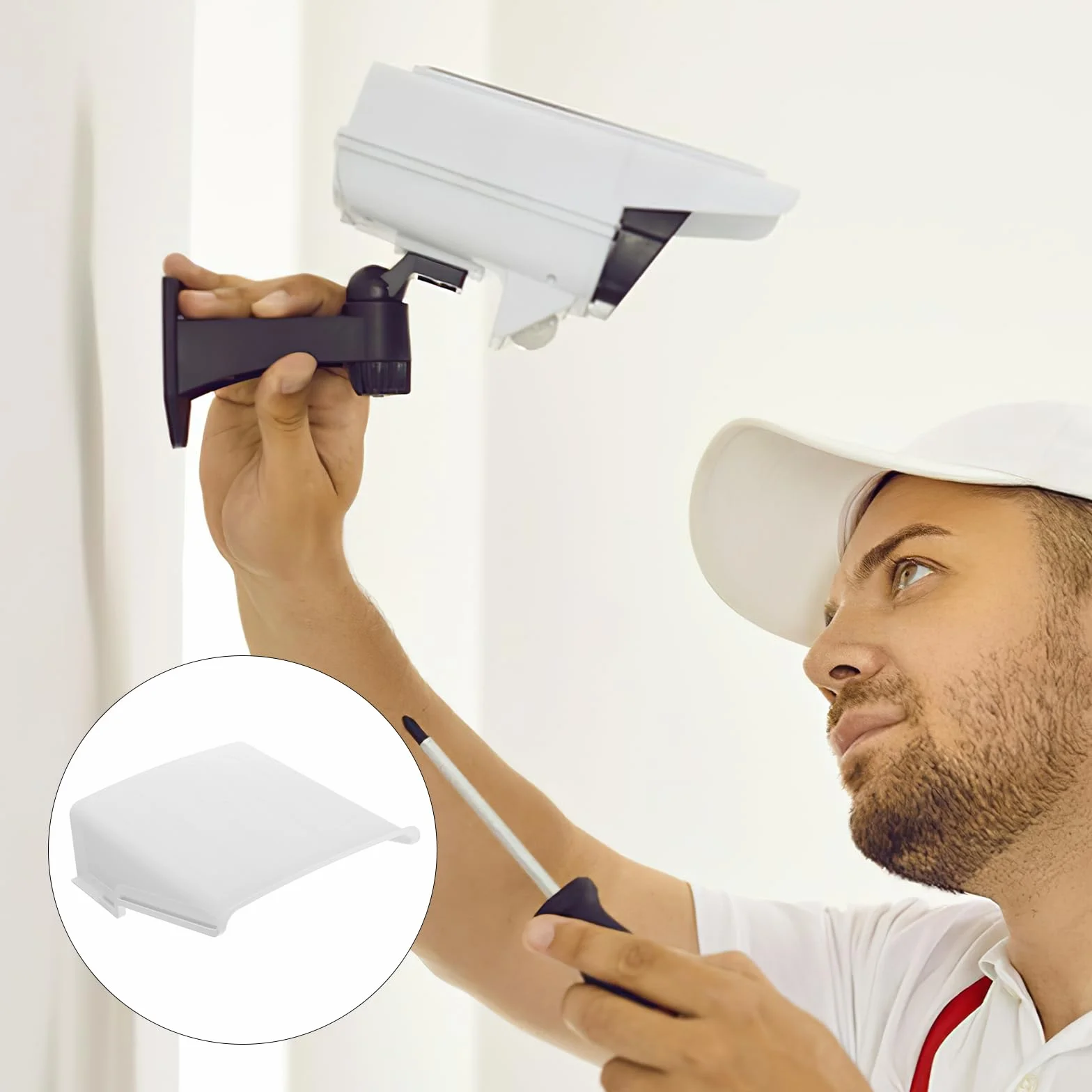 Angoily Copertura Per Telecamera Protezione Sole e Facile Installare e Compatibile