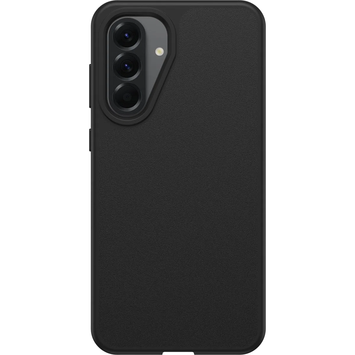 OtterBox Cover per Samsung Galaxy A56 5G, Sleek Case Series, resistente a shock e cadute fino, cover ultrasottile, testata a norme MIL-STD 810G, Nero, Senza Retail Package