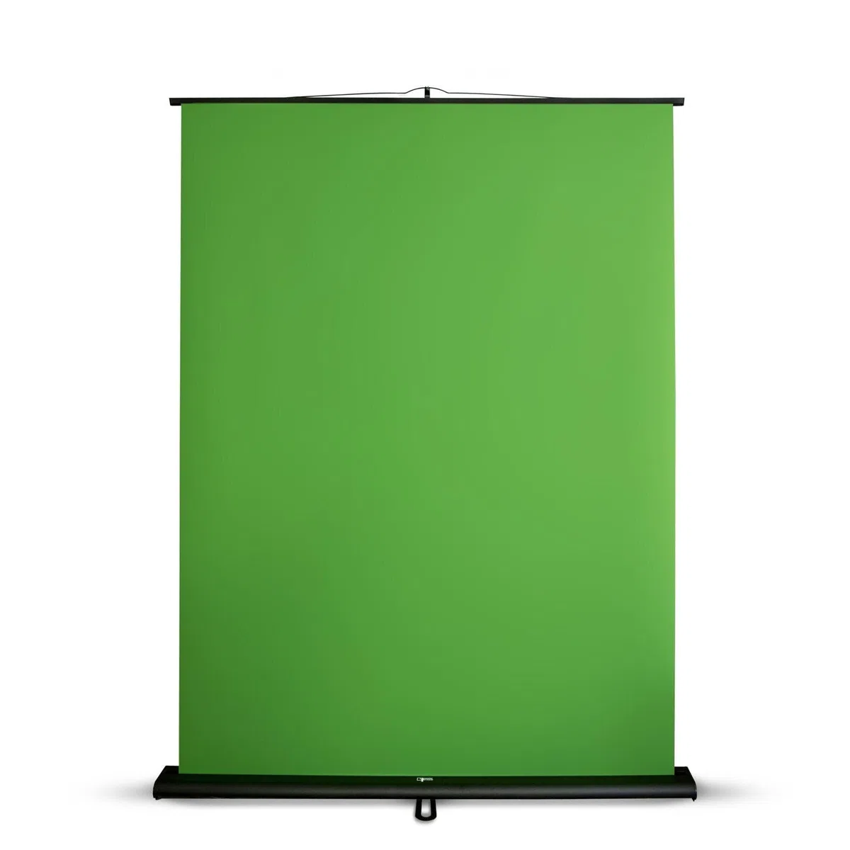 Floordirekt Greenscreen Rollup - Sfondo per foto estraibile con supporto, per foto, video, TV, gaming, distanza di sfondo da studio, 150 x 200 cm
