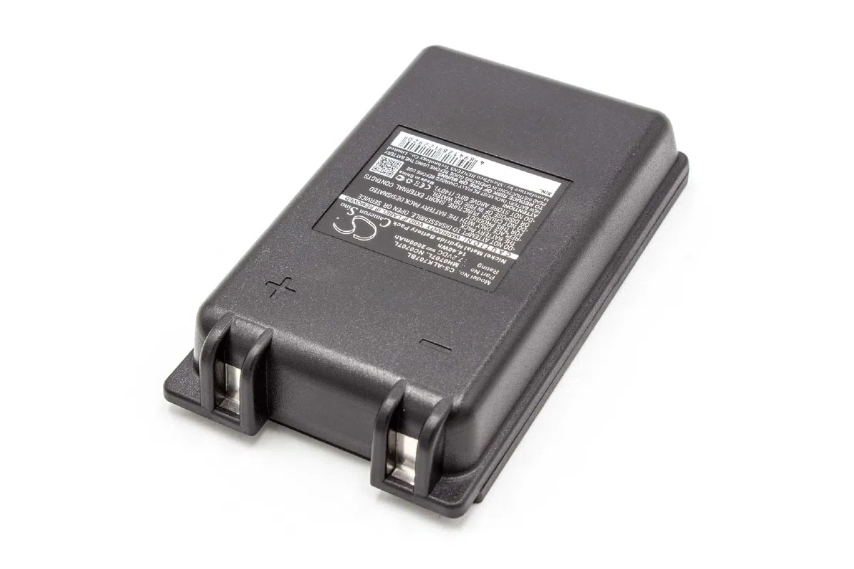 vhbw batteria sostituisce Autec MH0707L, NC0707L per Radiocomando Industriale, Telecomando (2000mAh, 7,2V, NiMH) - Nero