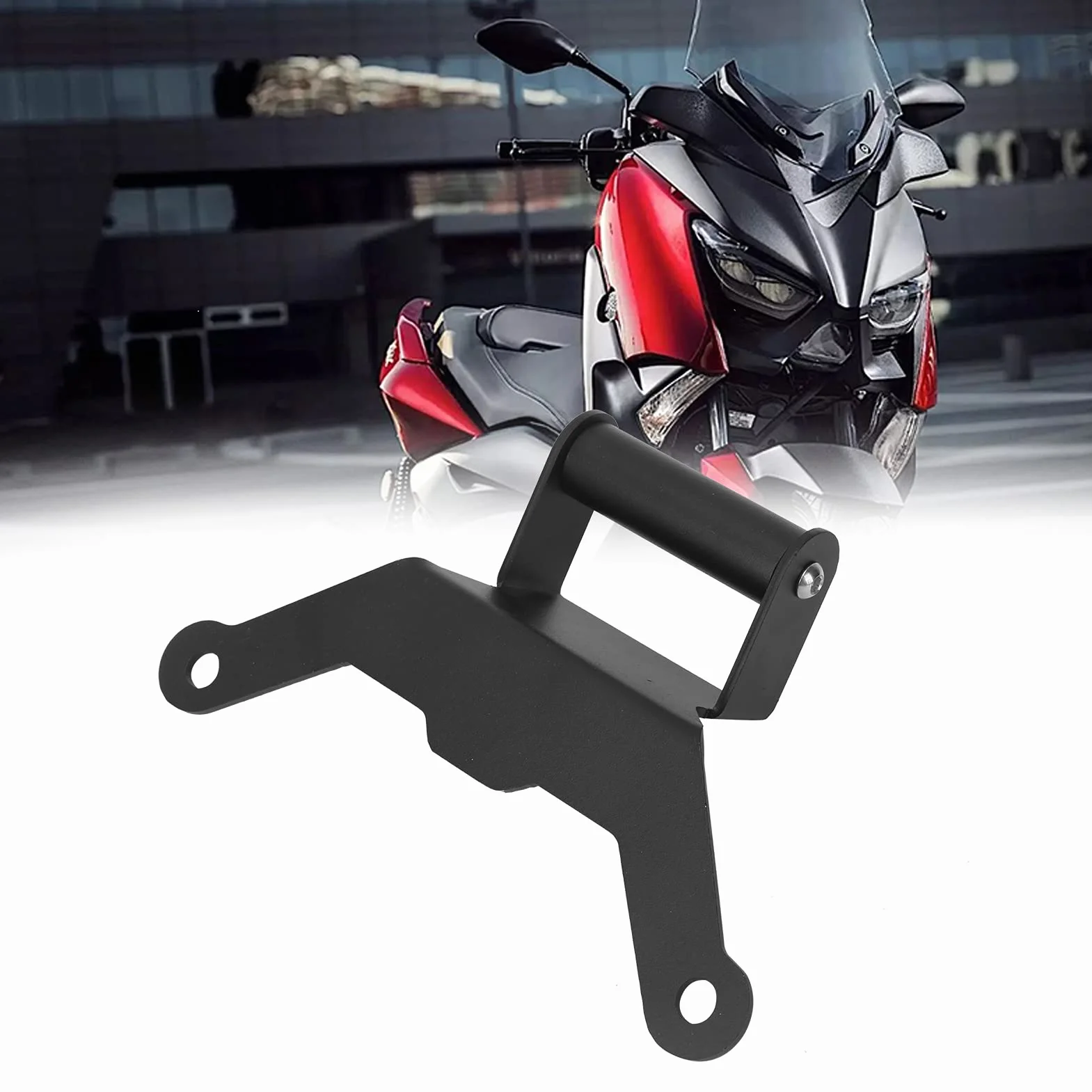 Supporto per navigatore Porta Cellulare per Moto,Supporto gps moto,ricambio in alluminio di precisione lavorato a CNC per Xmax 250/300/500 2018‑2021