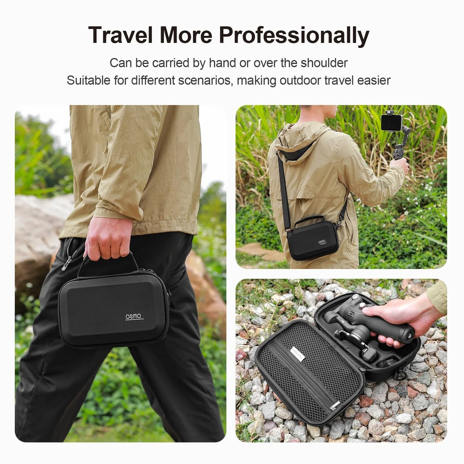 Osmo Mobile 8/7P - Borsa portatile per DJI Osmo Mobile 8/7/7P Vlog Combo Accessori