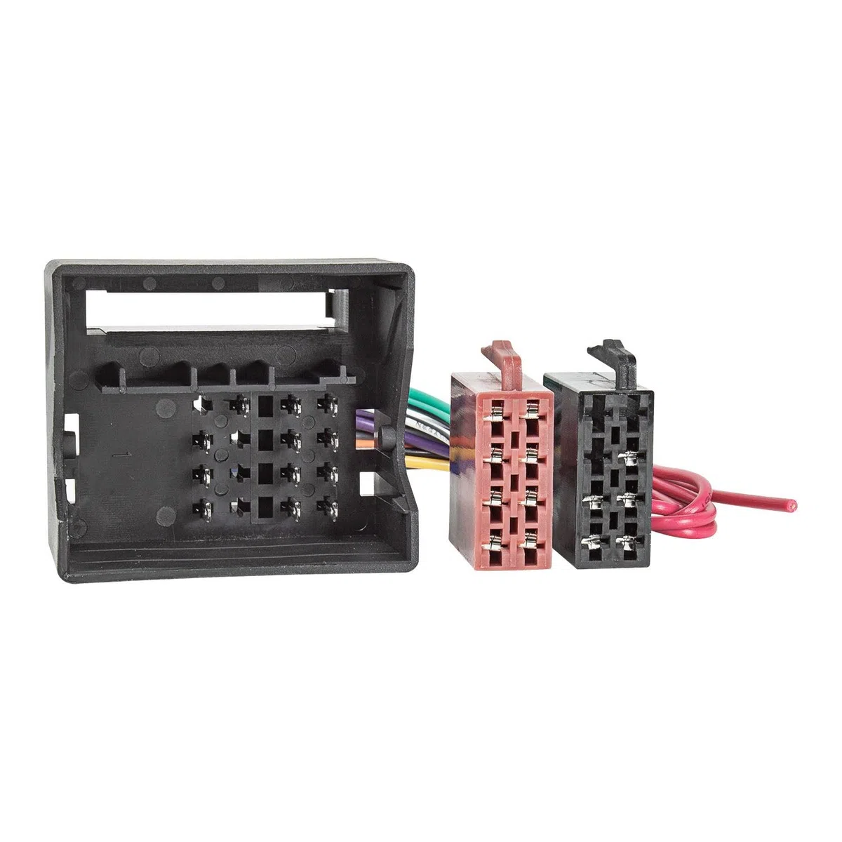 tomzz Audio 2404-035 Set di pannelli radio compatibili con BMW Serie 1 E87 Serie 3 E90 Z4 E89 nero con adattatore Quadlock ISO, adattatore antenna Fakra DIN ISO