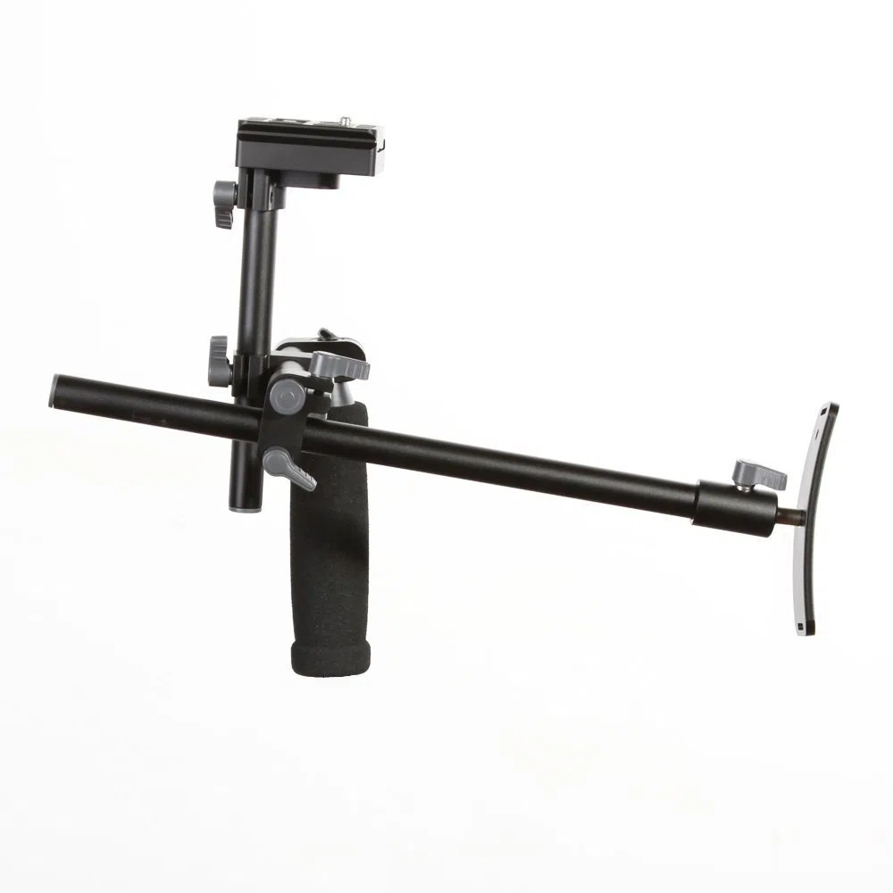 Fotga DSLR Singolo Mano Sostegno Della Spalla Rig Staffa Stabilizzatore + Piastra a Sgancio Rapido per Fotocamere DSLR e Videocamere